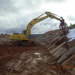 alquiler de maquinaria tratamiento escombros